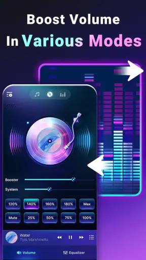 Volume Booster Bass Equalizer screenshot