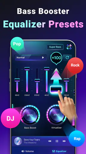 Volume Booster Bass Equalizer screenshot