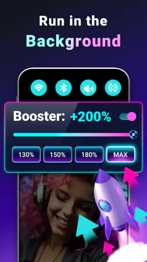 Volume Booster Bass Equalizer screenshot