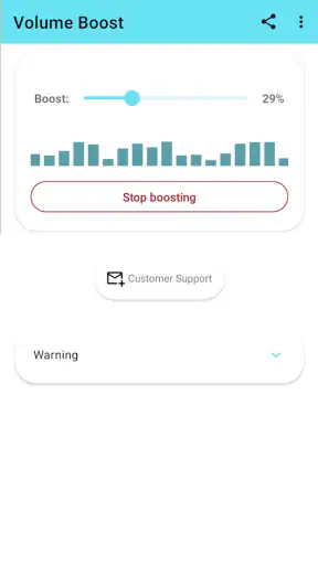 Volume Booster for Android screenshot