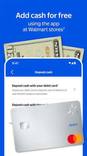 Walmart MoneyCard® screenshot