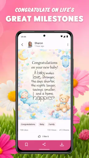 Warm Wishes: Greetings & Cards screenshot