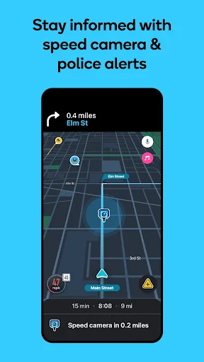 Waze Navigation & Live Traffic screenshot