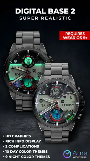 WB Digital Base 2 Watch Face screenshot