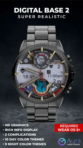 WB Digital Base 2 Watch Face screenshot