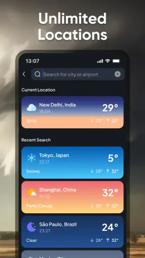 Weather Radar Live Map screenshot