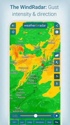 Weather & Radar - Storm radar screenshot