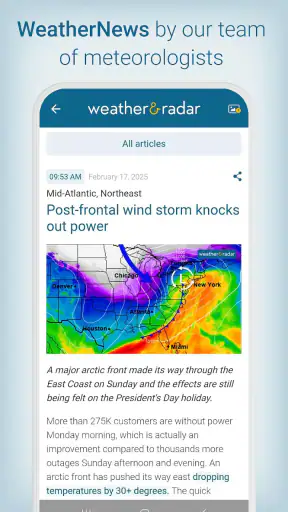 Weather & Radar - Storm radar screenshot