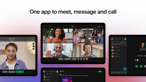 Webex Intune screenshot