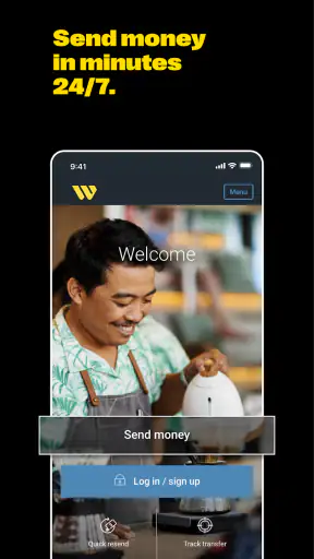 Western Union Send Money Now screenshot