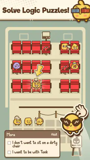 Where's My Seat?・Logic Puzzles screenshot