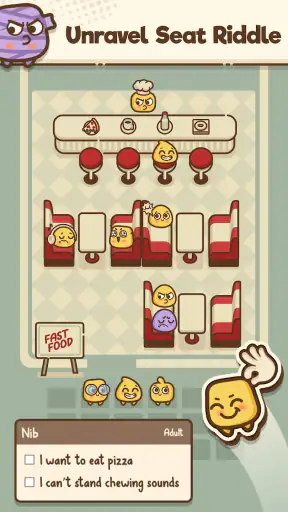 Where's My Seat?・Logic Puzzles screenshot