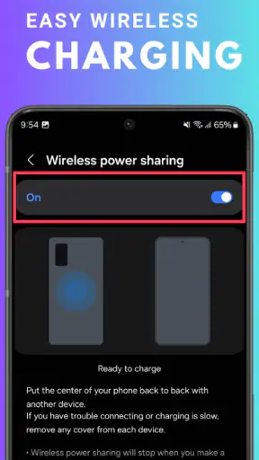 Wireless Reverse Charging screenshot
