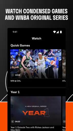 WNBA - Live Games & Scores screenshot