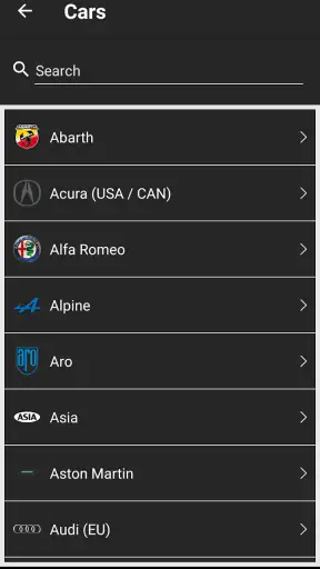 Wolf Product Finder screenshot