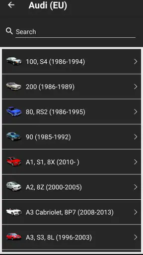 Wolf Product Finder screenshot