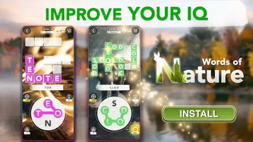 Word Connect - Words of Nature screenshot