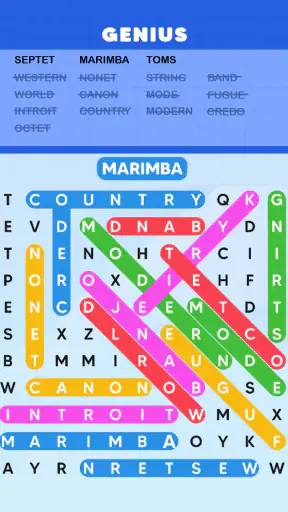 Word Search Puzzle Challenge screenshot