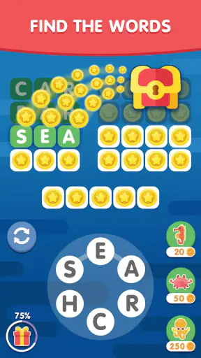 Word Search Sea: Puzzle Game screenshot