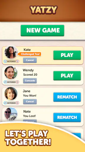Word Yatzy - Fun Word Puzzler screenshot