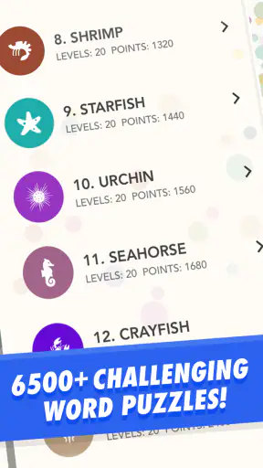 WordBubbles screenshot