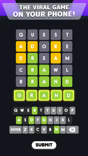 Wordle! screenshot