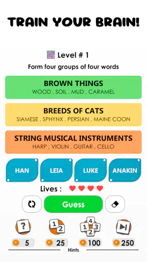 Words: Associations Word Game screenshot