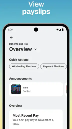 Workday screenshot