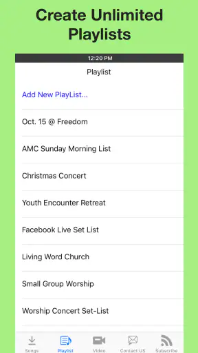 Worship Backing Tracks screenshot
