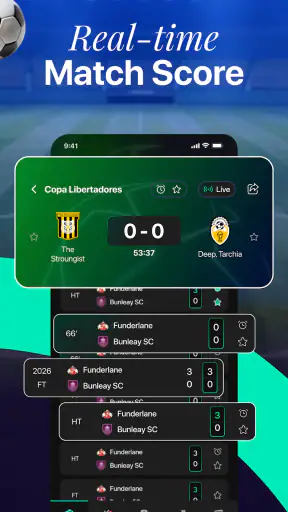 X-Score: Live Football Score screenshot