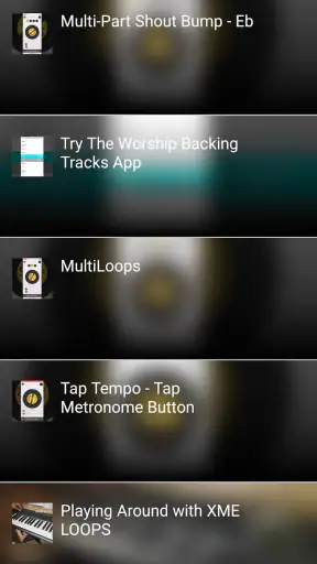 XME LOOPS screenshot