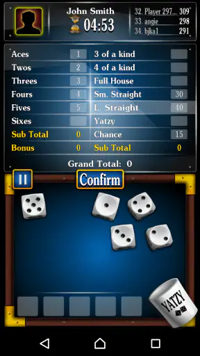 Yachty Dice Game – Yatzy screenshot