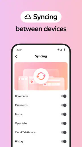Yandex Browser with Alice AI screenshot
