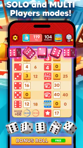 Yatzy Royale: Dice Game Online screenshot