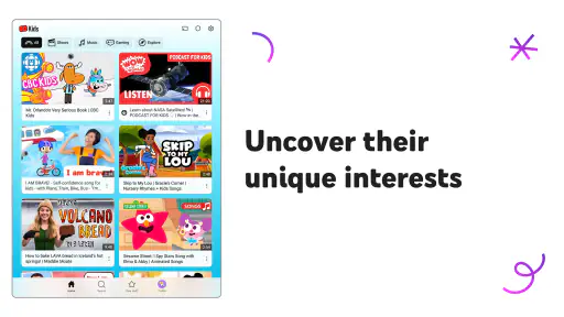 YouTube Kids screenshot