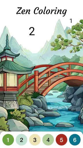 Zen Color - Color By Number screenshot