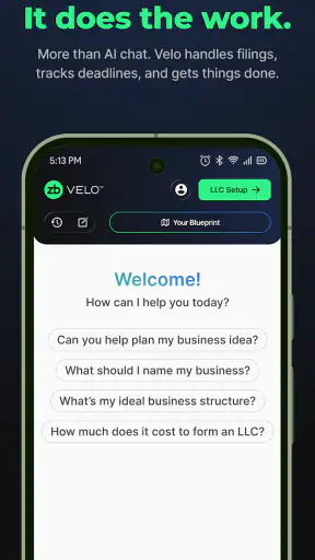 ZenBusiness: LLC Formation screenshot