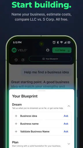 ZenBusiness: LLC Formation screenshot