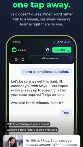 ZenBusiness: LLC Formation screenshot