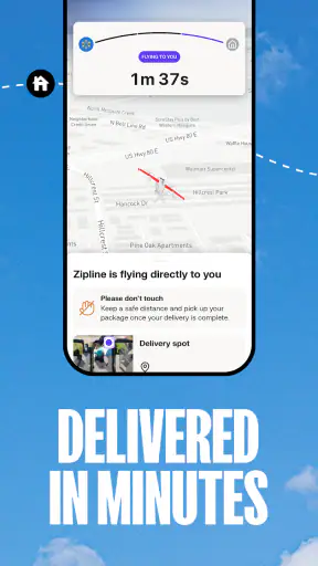Zipline - Drone Delivery screenshot