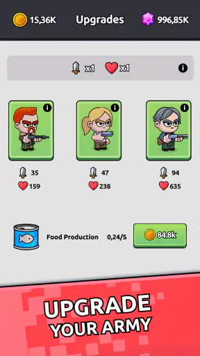 Zombie Warriors: Base Defense screenshot