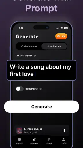 Zona: AI Song Maker & Creator screenshot