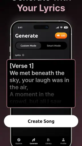 Zona: AI Song Maker & Creator screenshot