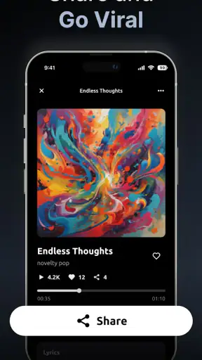 Zona: AI Song Maker & Creator screenshot